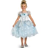 Disfraz de La Cenicienta luminoso para niña