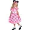 Disfraz de Minnie Mouse Clubhouse Rosa Deluxe para niña