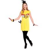 Fato de Angry Birds Amarelo Vestido Infantil