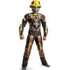 Disfraz de Transformers Bumblebee Movie Classic musculoso infantil