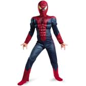 Disfraz de Amazing Spiderman Movie luminoso niño