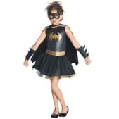 Disfraz de Batgirl niña con tutú