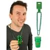 Collar con chupito Saint Patrick's Day