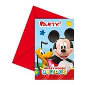 Set de invitaciones Mickey Mouse Clubhouse