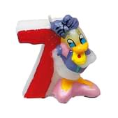 Vela número 7 Donald Disney