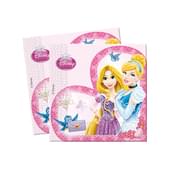 Set de servilletas Disney Princesas Luxury