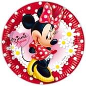 Set de platos grandes Minnie Mouse