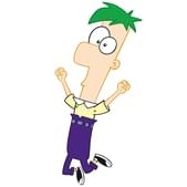 Figura de cartón articulada Ferb