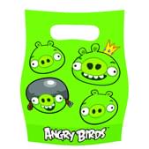 Conjunto de sacos para guloseimas ou brinquedos Angry Birds