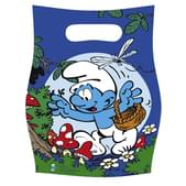 Set de bolsas para chuches o juguetes Los Pitufos
