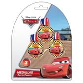 Set de medallas Cars