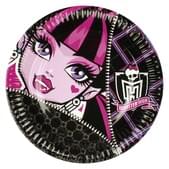 Set de platos de postre Monster High