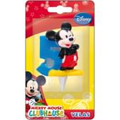 Vela número 5 Mickey Mouse