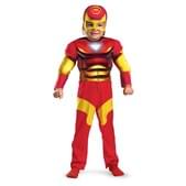 Disfraz de Iron Man musculoso para niño