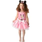 Disfraz de Minnie Mouse Bailarina Rosa para niña