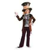 Disfraz de Sombrerero Loco deluxe Tim Burton para niño