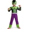 Disfraz de Hulk musculoso para niño