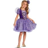 Disfraz de Rapunzel tutú prestige para niña