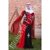 Vestido medieval Cuartelado