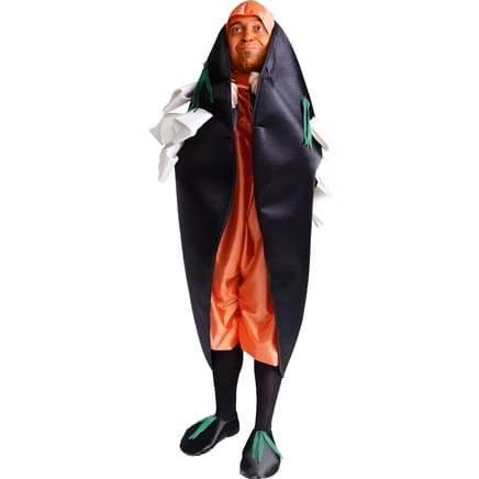 Disfraz de mejillón colorao