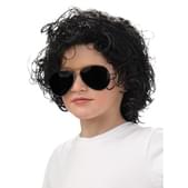 Peluca de Michael Jackson para niño