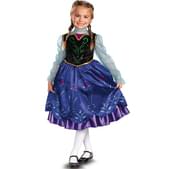 Disfraz de Anna Frozen Prestige para niña