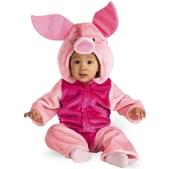 Disfraz de Piglet Winnie the Pooh deluxe para bebé