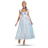 Disfraz de La Cenicienta deluxe para mujer