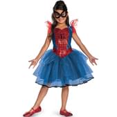 Disfraz de Spidergirl tutú prestige para niña