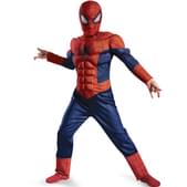 Disfraz de Ultimate Spiderman luminoso para niño
