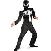 Disfraz de Ultimate Spiderman Negro musculoso para niño