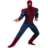 Disfraz The Amazing Spiderman 2 musculoso para adulto