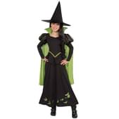 Disfraz de Bruja malvada del oeste El Mago de Oz para niña