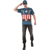 Kit disfraz retro Capitán América y el Soldado de Invierno para hombre