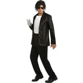 Chaqueta de Michael Jackson Billie Jean deluxe con lentejuelas para adulto