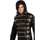 Peluca de Michael Jackson lisa negra