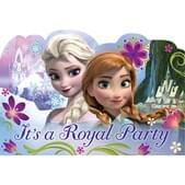 Set of Frozen party invitations