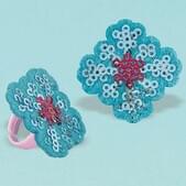 Sequinned Frozen ring