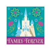 Set de servilletas castillo Frozen