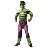 Disfraz de Hulk - Capitán América reversible para niño