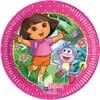 Set de platos de postre Dora la Exploradora - Pack de 25
