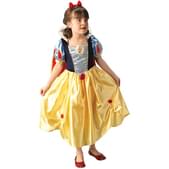 Disfraz de Blancanieves platinum niña