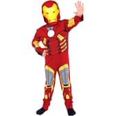 Disfraz de Iron Man Deluxe niño