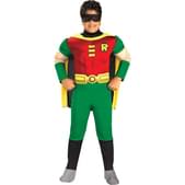 Disfraz de Robin musculoso niño