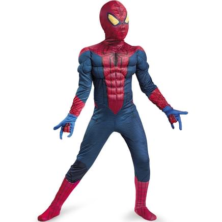 Disfraz de Amazing Spiderman Movie Classic musculoso niño