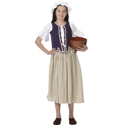 Disfraz de campesina para niña