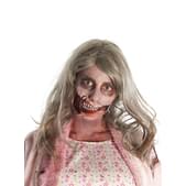 Prótesis de boca rasgada zombie The Walking Dead