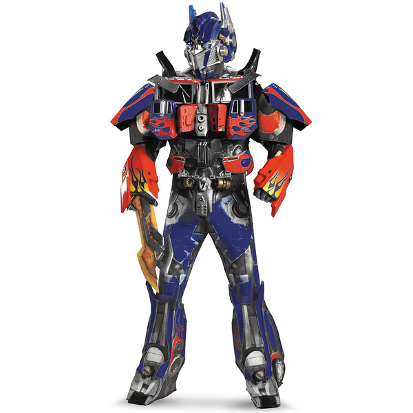 disco Realizable Seguro Disfraz de Transformers Optimus Prime Dark of the Moon Élite para adulto.  Entrega 24h | Funidelia